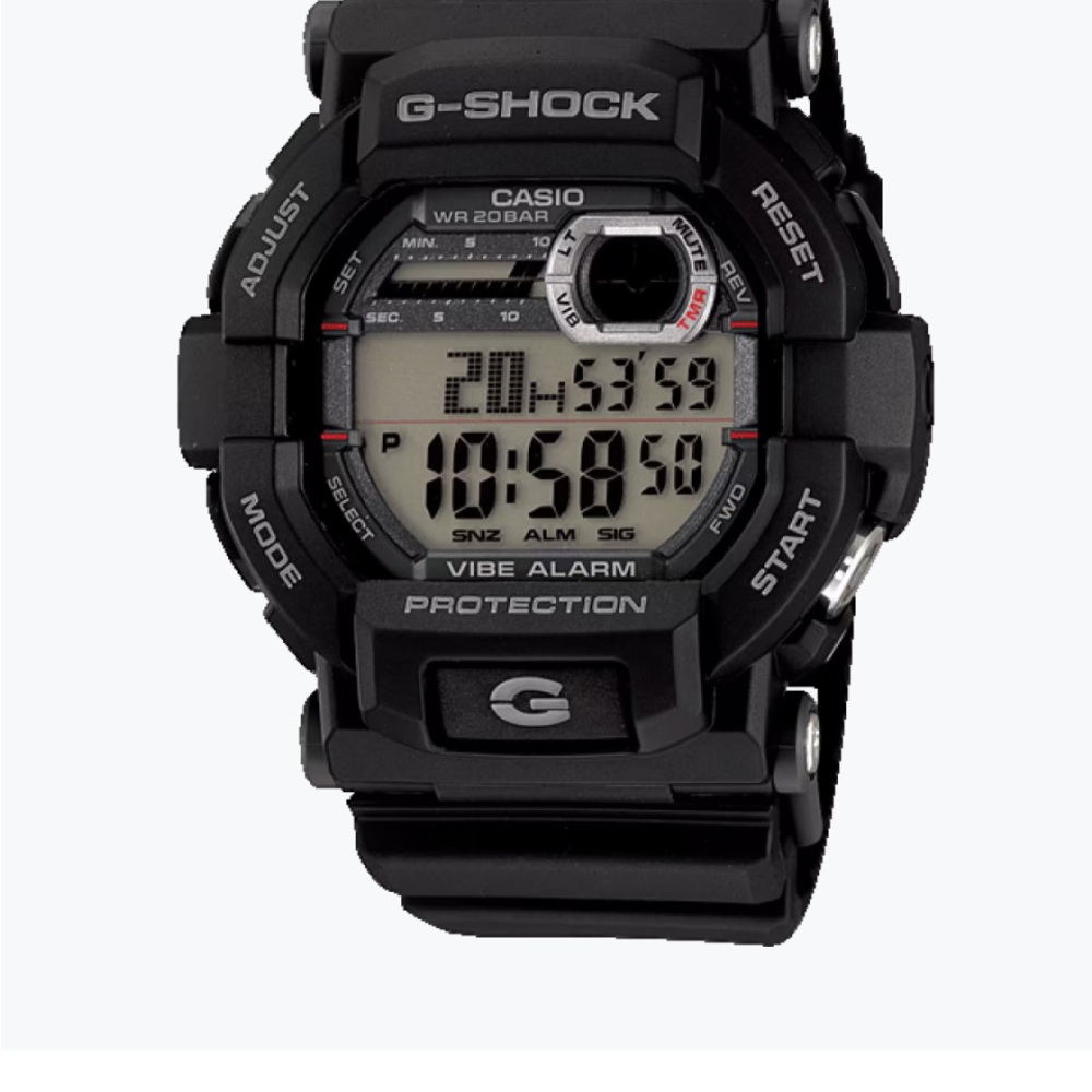 Casio Men's G-Shock Watch with Gray Resin Strap